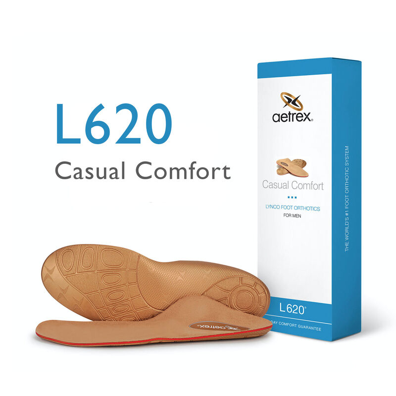 Men&#39;s Casual Comfort Flat/Low Arch Orthotic